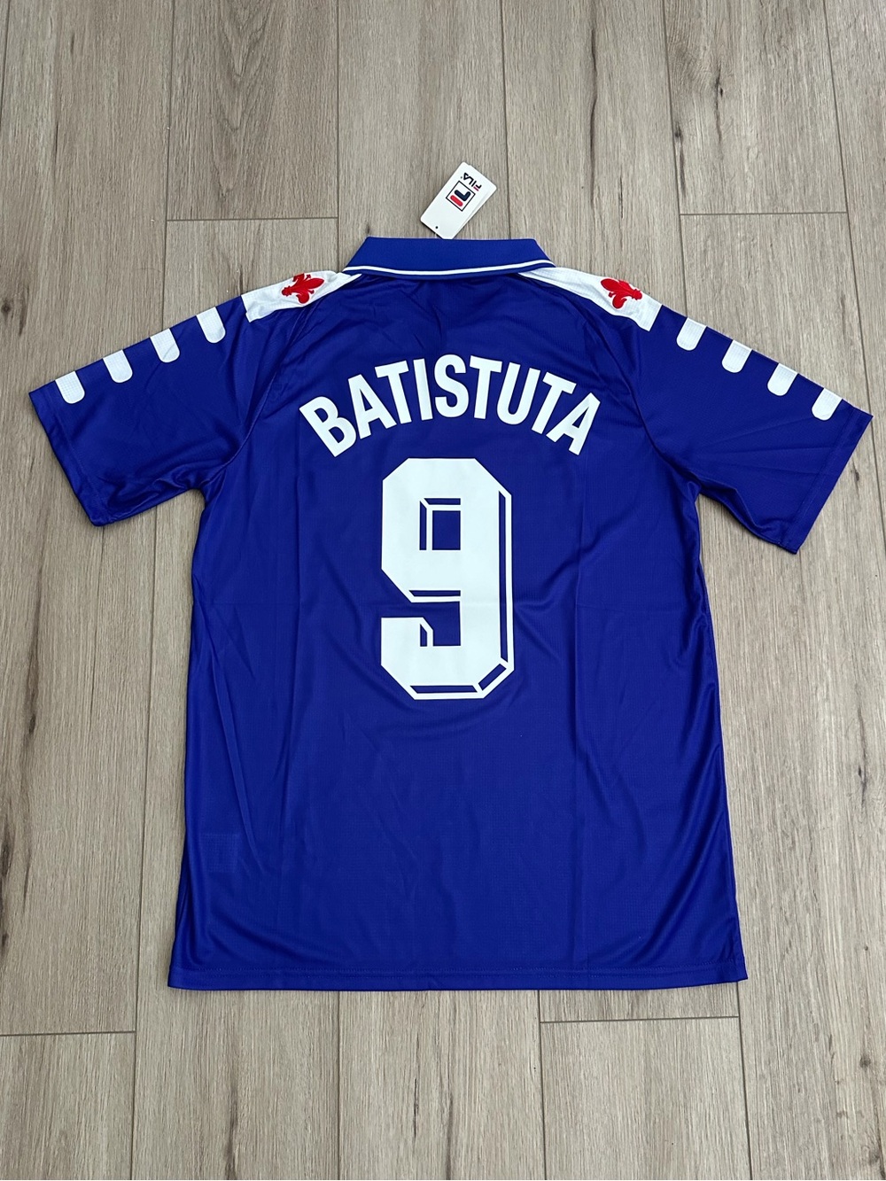 Batistuta Fiorentina 1998/99 Purple Retro Jersey Men Size